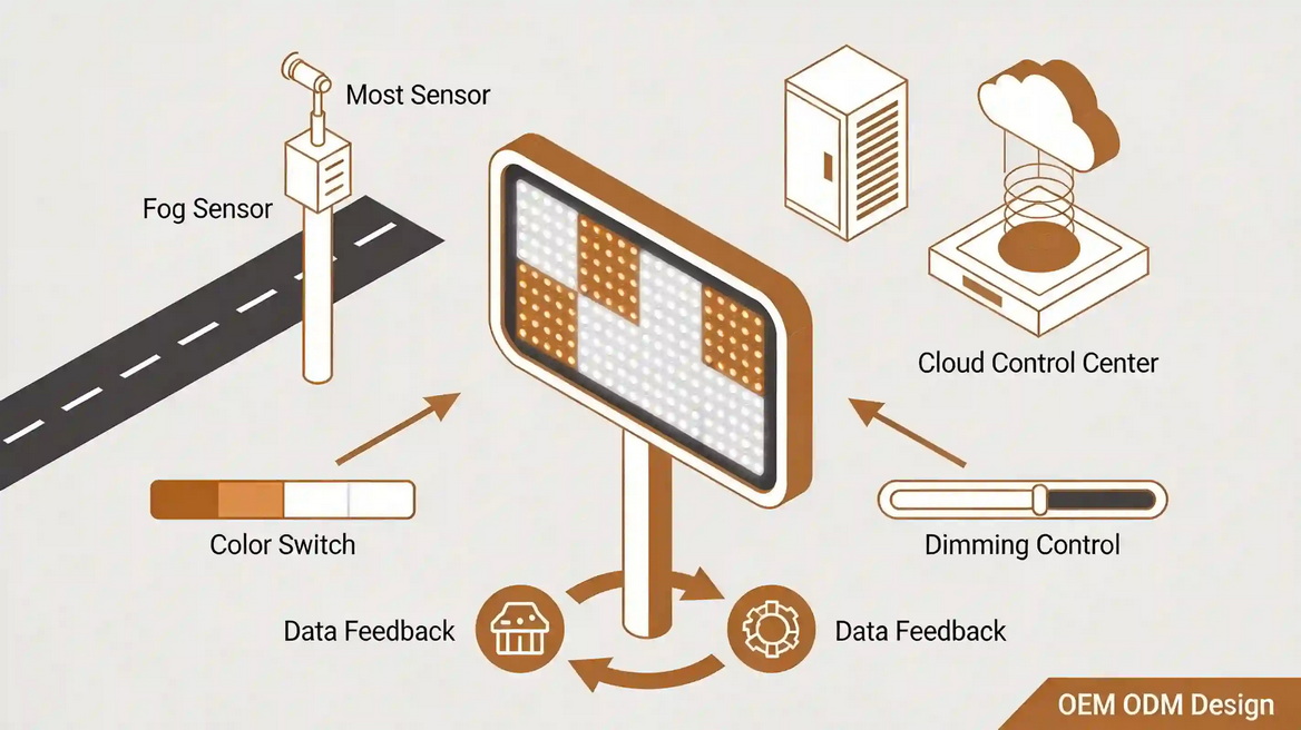 Intelligent Led Traffic Sign System Workflow Intelligent Led Traffic Sign System Workflow