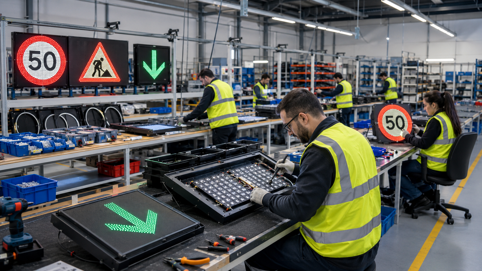OEM LED Traffic Sign Manufacturing OEM LED Traffic Sign Manufacturing