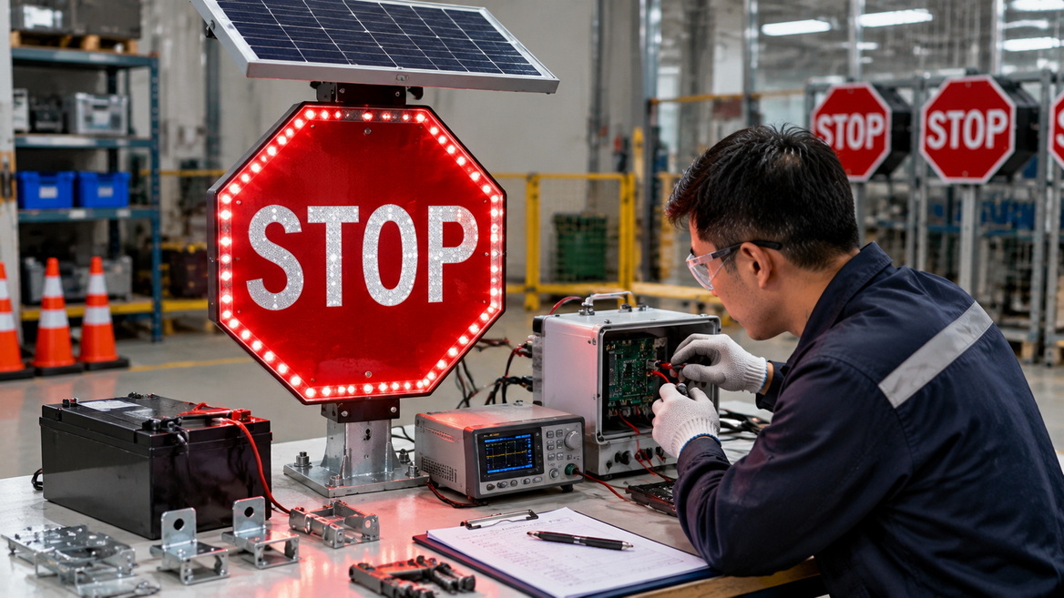 LED Stop Sign Sample Acceptance Testing LED Stop Sign Sample Acceptance Testing