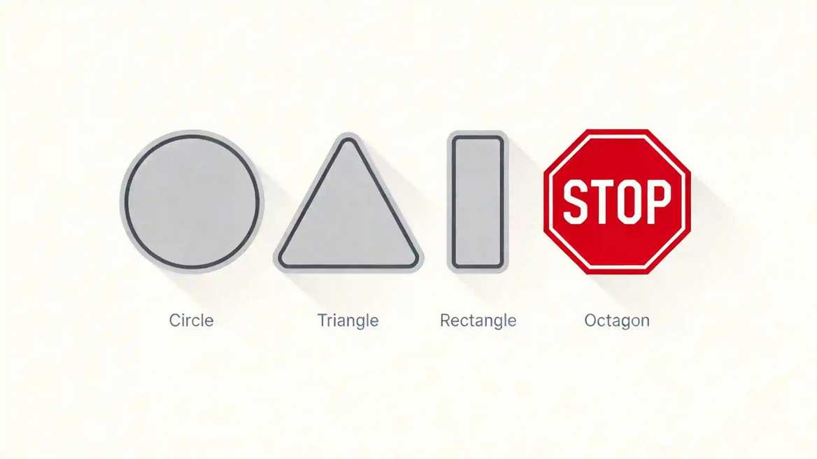 Stop Sign Shape Comparison Stop Sign Shape Comparison