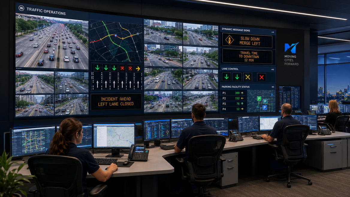 Traffic Control Center With Led Signs Traffic Control Center With Led Signs