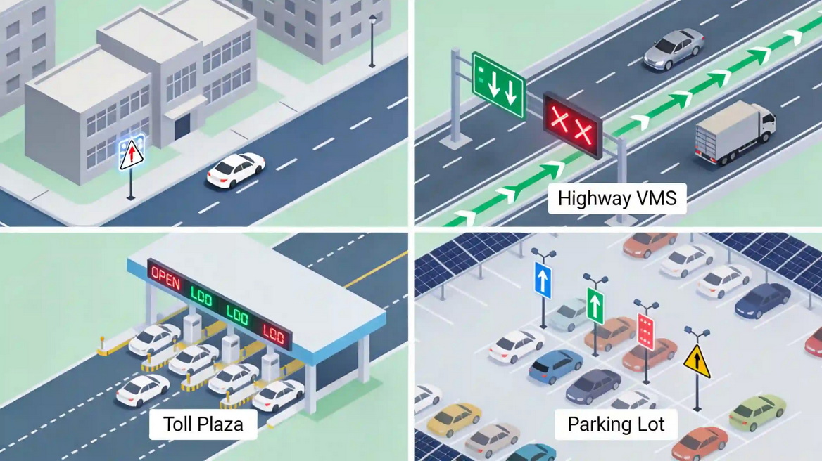LED Sign Use Case Map LED Sign Use Case Map
