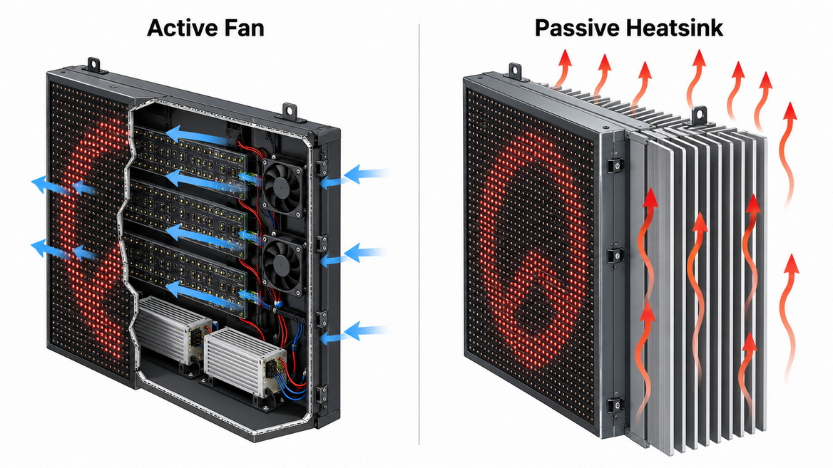 Active Fan Versus Passive Heatsink Cooling Active Fan Versus Passive Heatsink Cooling