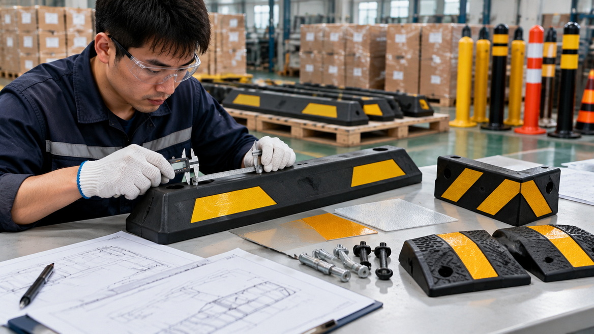 Parking Safety Product Sample Inspection Parking Safety Product Sample Inspection