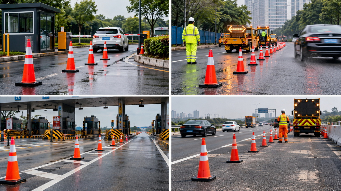 Traffic Cone Applications Across Safety Environments Traffic Cone Applications Across Safety Environments