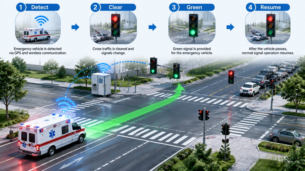 Emergency Signal Preemption Process Emergency Signal Preemption Process