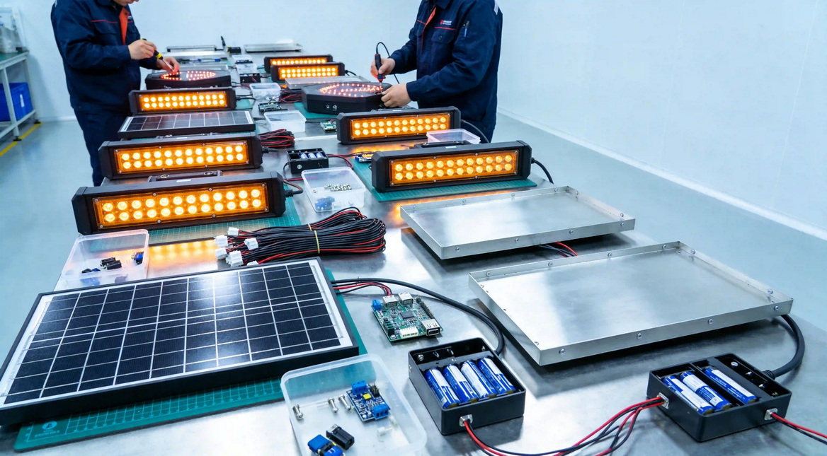 LED Solar Traffic Sign Production LED Solar Traffic Sign Production