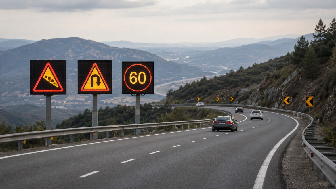 Highway LED Warning Signs Highway LED Warning Signs