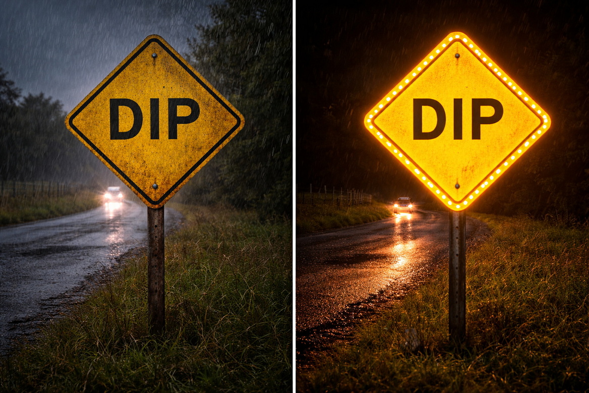 LED vs Traditional DIP Sign Comparison LED vs Traditional DIP Sign Comparison