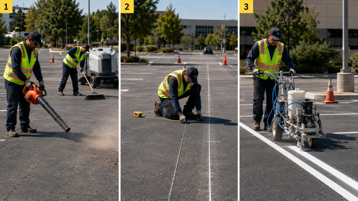 Road Striping Application Process Road Striping Application Process