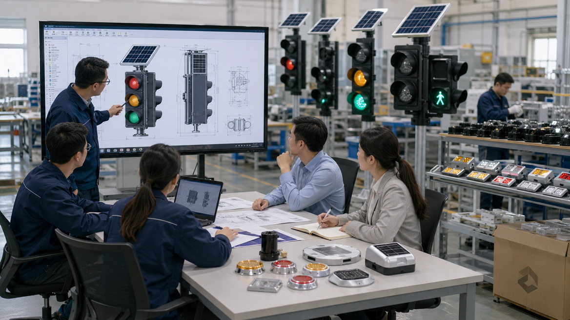 OEM ODM Solar Traffic Light Factory OEM ODM Solar Traffic Light Factory