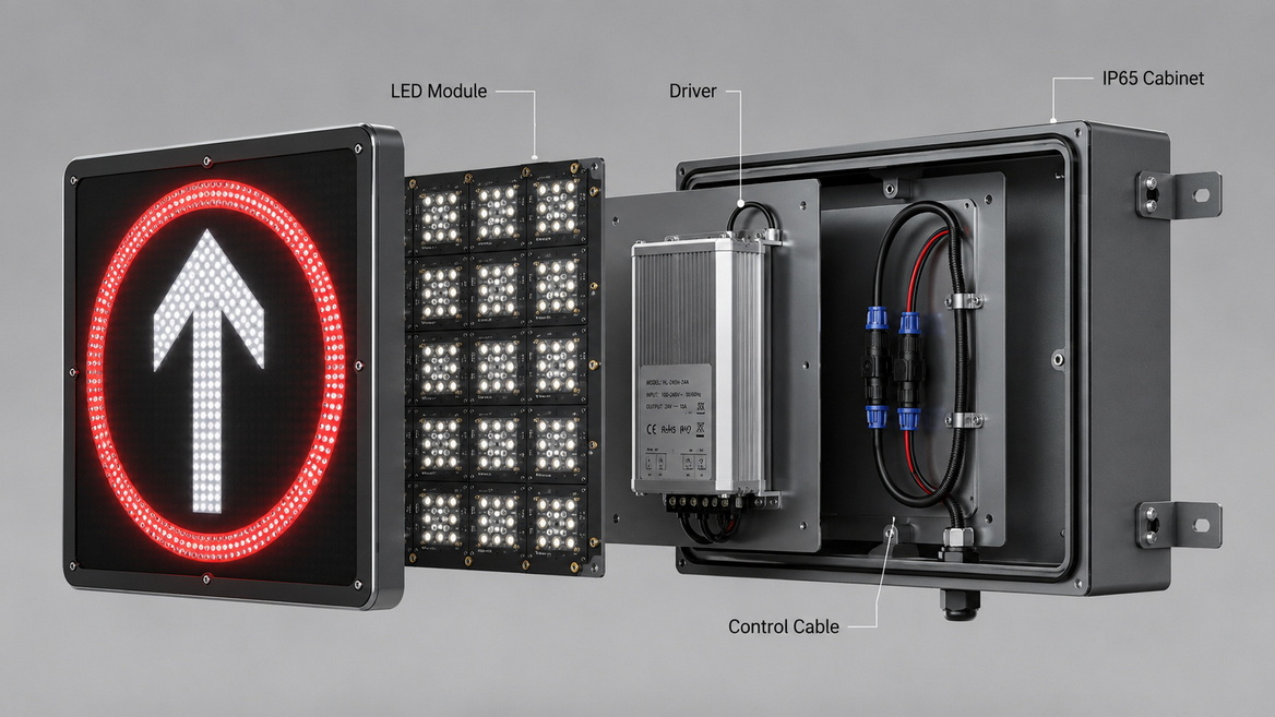 Full Face LED Sign Modular Design Full Face LED Sign Modular Design