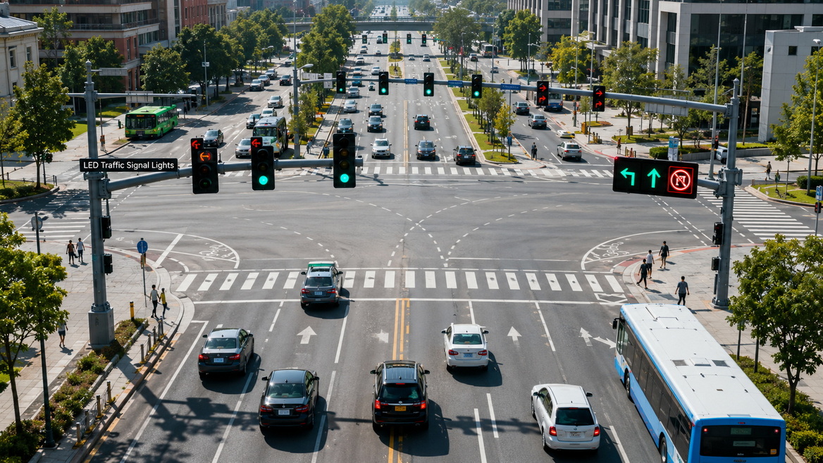 Modern LED Intersection Overview Modern LED Intersection Overview