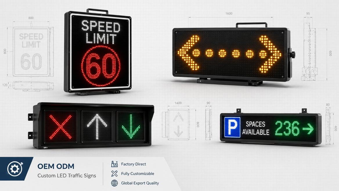OEM ODM LED Traffic Sign Solutions OEM ODM LED Traffic Sign Solutions