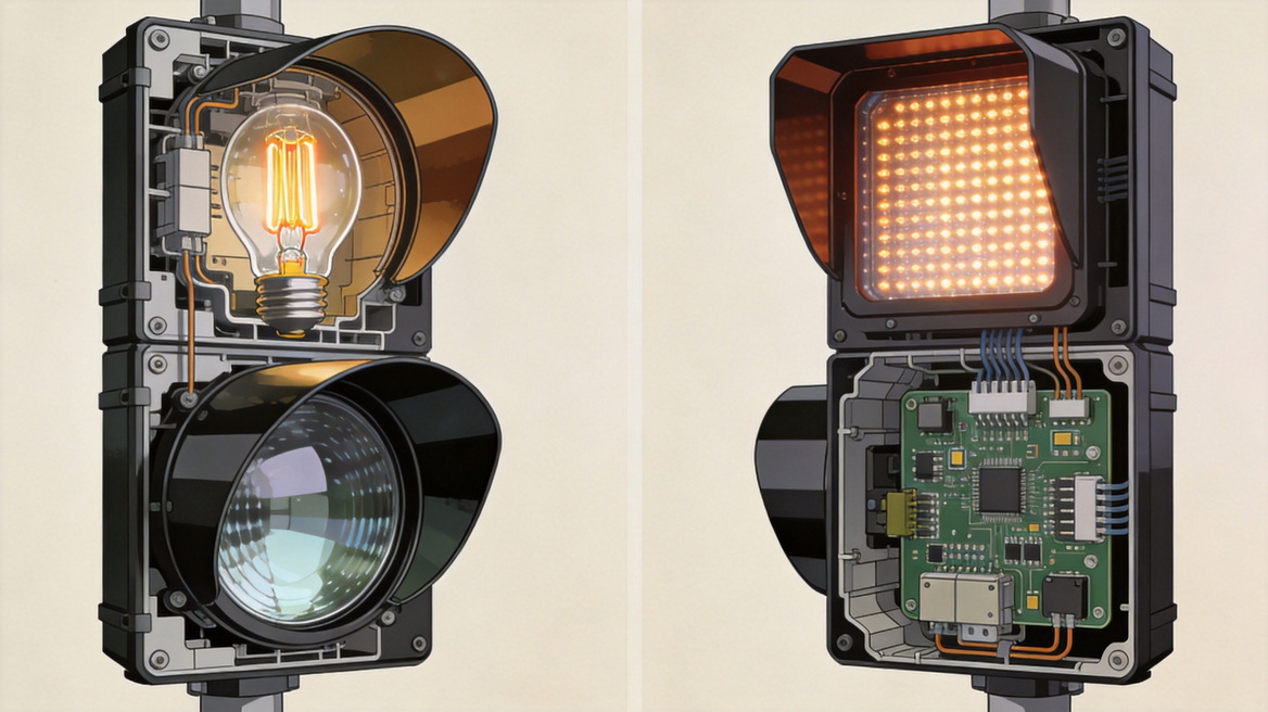 Traffic Signal Light Source Comparison Traffic Signal Light Source Comparison
