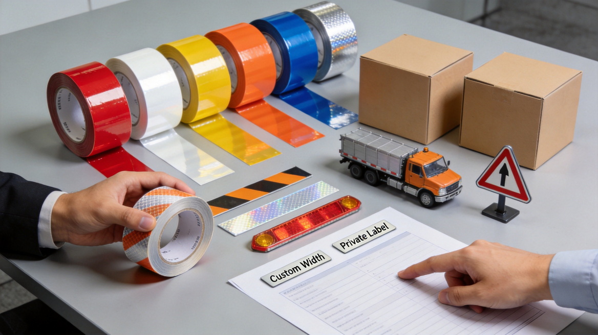 Custom OEM Reflective Tape Solutions Custom OEM Reflective Tape Solutions
