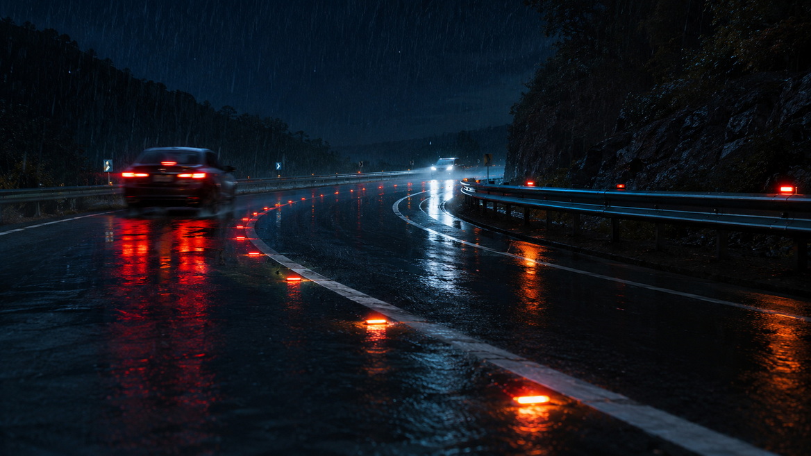 Night Highway Visibility Night Highway Visibility