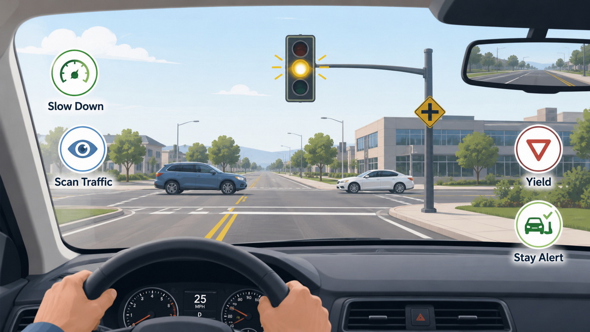 Flashing Yellow Driver Checklist Flashing Yellow Driver Checklist