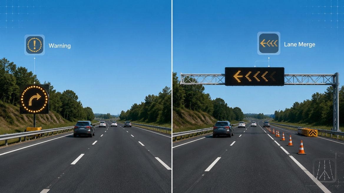 Circular And Sequential Led Signs Comparison Circular And Sequential Led Signs Comparison