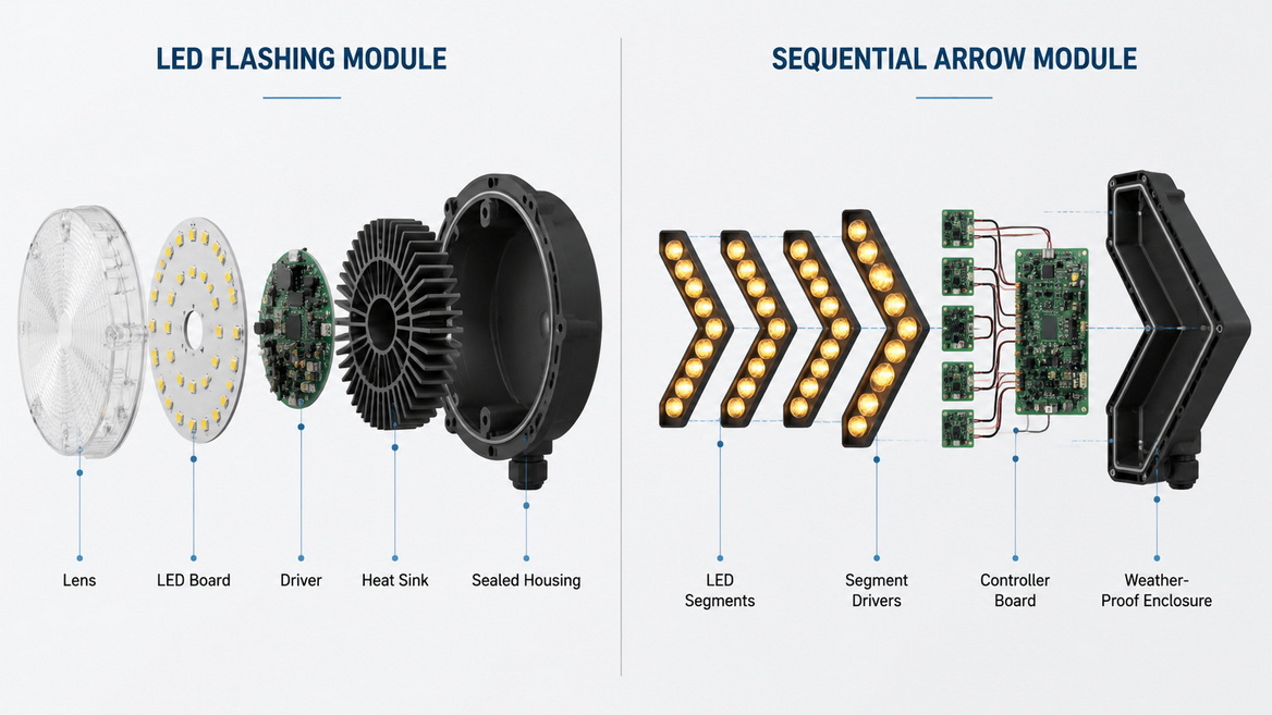 Led Module Architecture Circular And Arrow Led Module Architecture Circular And Arrow