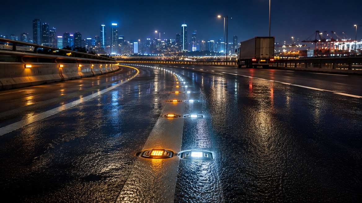 Solar Road Stud Manufacturers China Hero Image Solar Road Stud Manufacturers China Hero Image