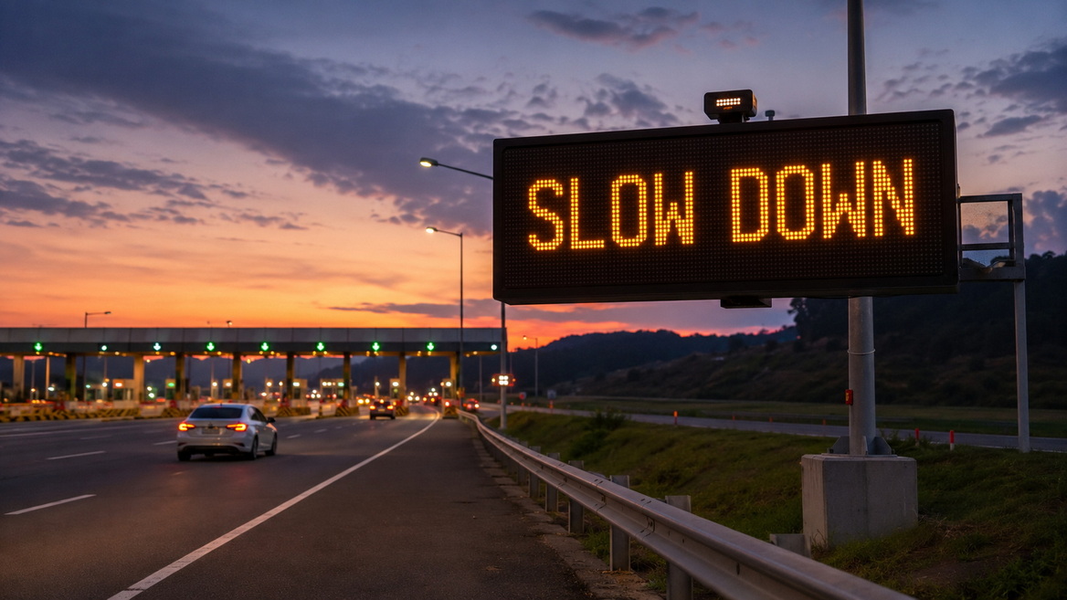 LED Traffic Signs In Use LED Traffic Signs In Use