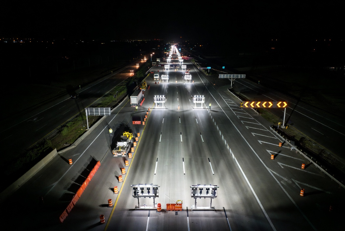 Night Work Zone Lighting Plan Night Work Zone Lighting Plan