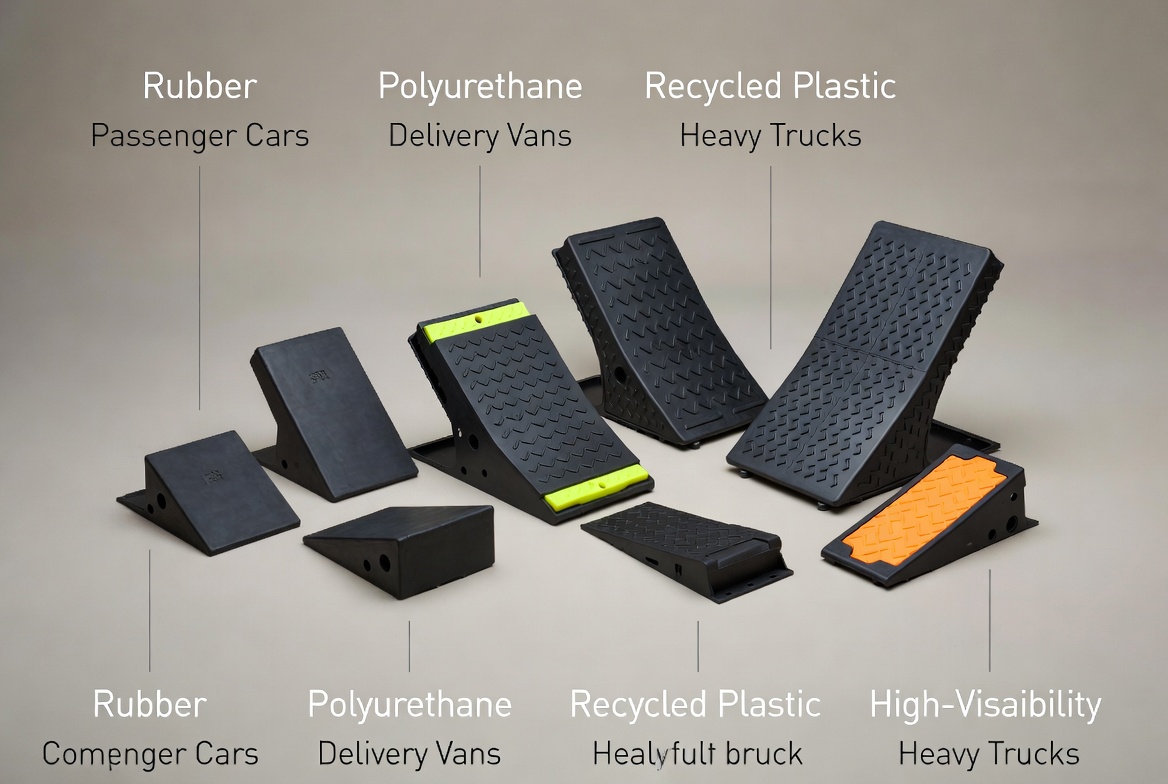 Wheel Chock Product Range Display Wheel Chock Product Range Display