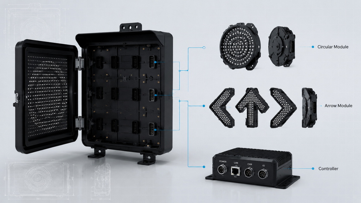 Modular Oem Odm Led Traffic Sign Platform Modular Oem Odm Led Traffic Sign Platform