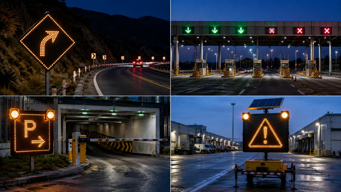 Custom LED Traffic Sign Applications