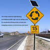 Solar Powered Led Roundabout Sign
