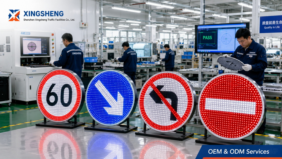 LED Traffic Sign Manufacturing Facility