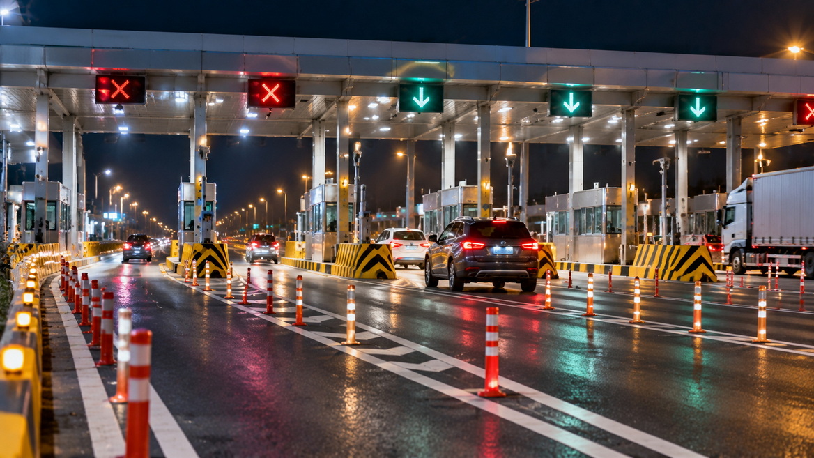 Toll Station Traffic Control