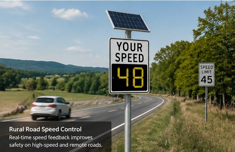 Solar Radar Speed Signs