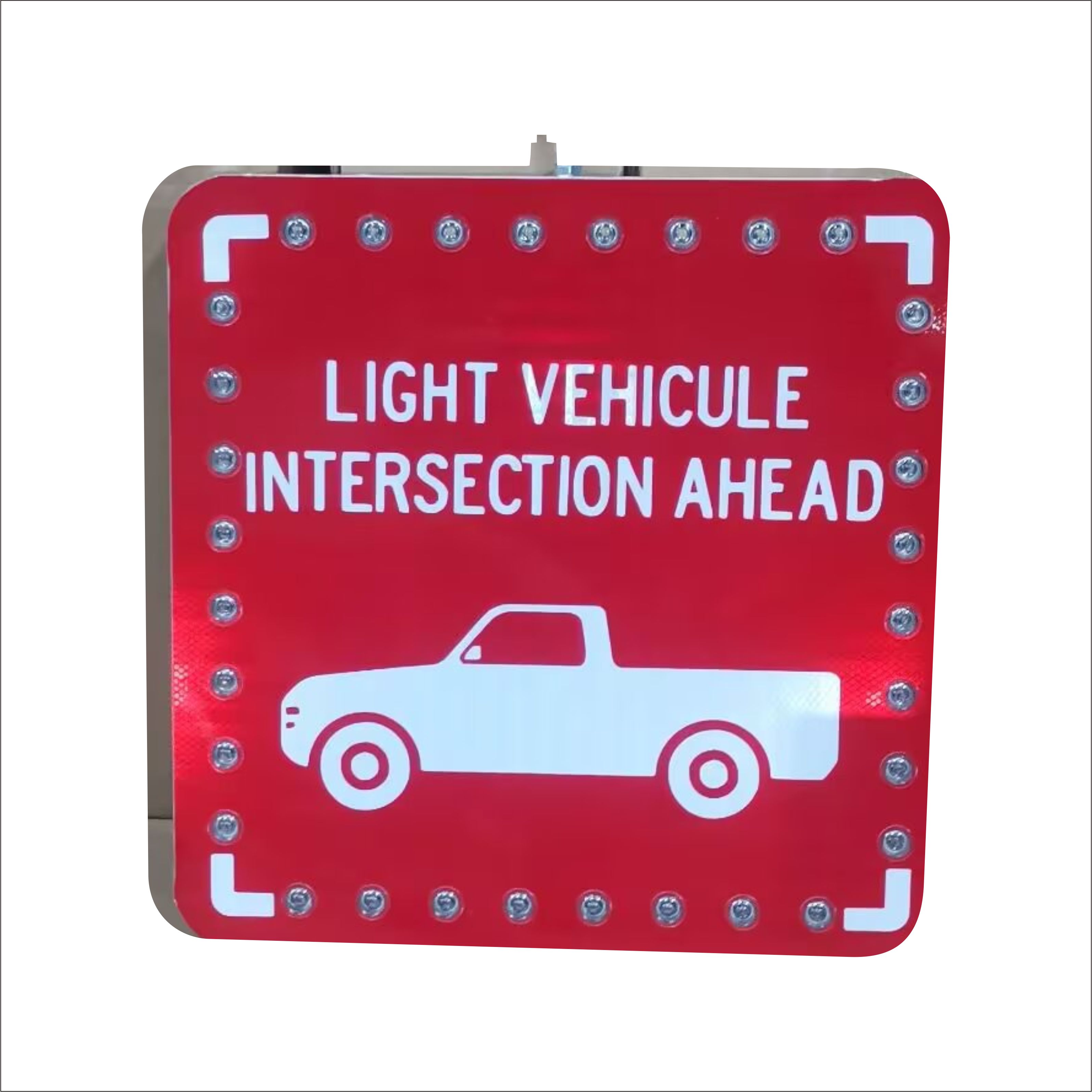 Solar Warning Traffic Safety Sign