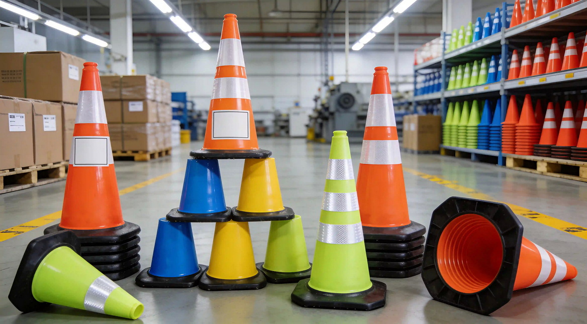 Custom Traffic Cone Manufacturing Solutions