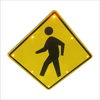 Led Crosswalk Traffic Sign