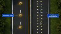 //inrorwxhlmlnlj5p.ldycdn.com/cloud/pkBpnKnklrSRplioqrmnkp/Solar-Road-Stud-Spacing-Overview.jpg
