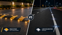 //inrorwxhlmlnlj5p.ldycdn.com/cloud/pkBpnKnklrSRpliqnqiqkp/Road-Studs-Vs-Lane-Markers-Comparison.jpg