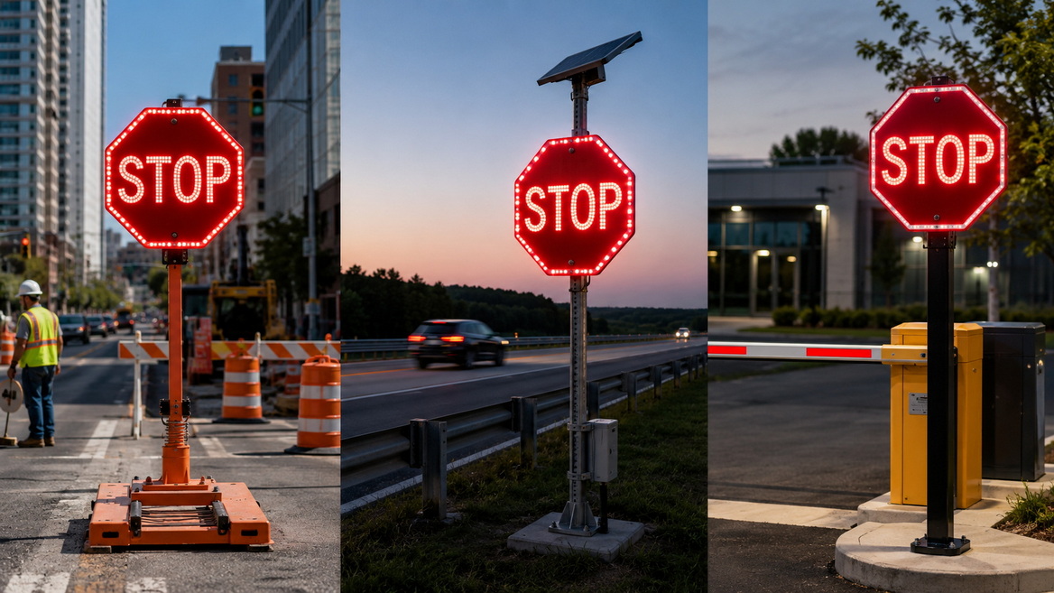 Led Stop Sign Product Showcase