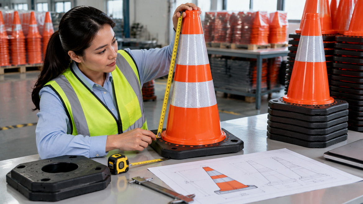 Traffic Cone Sample Inspection