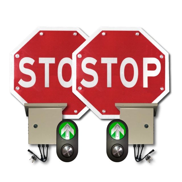 Led Flashing Stop Sign System