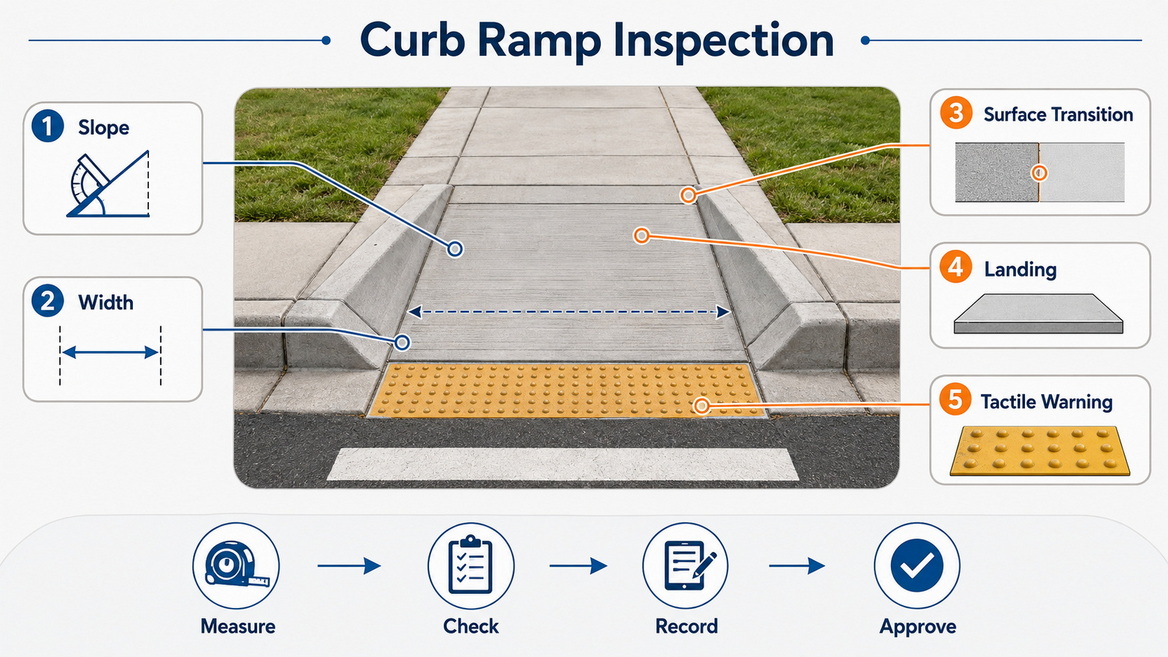 Curb Ramp Inspection Checklist