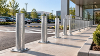 //inrorwxhlmlnlj5p.ldycdn.com/cloud/pmBpnKnklrSRmlkpjomnkp/Galvanized-Steel-Parking-Lot-Safety-Facilities.jpg