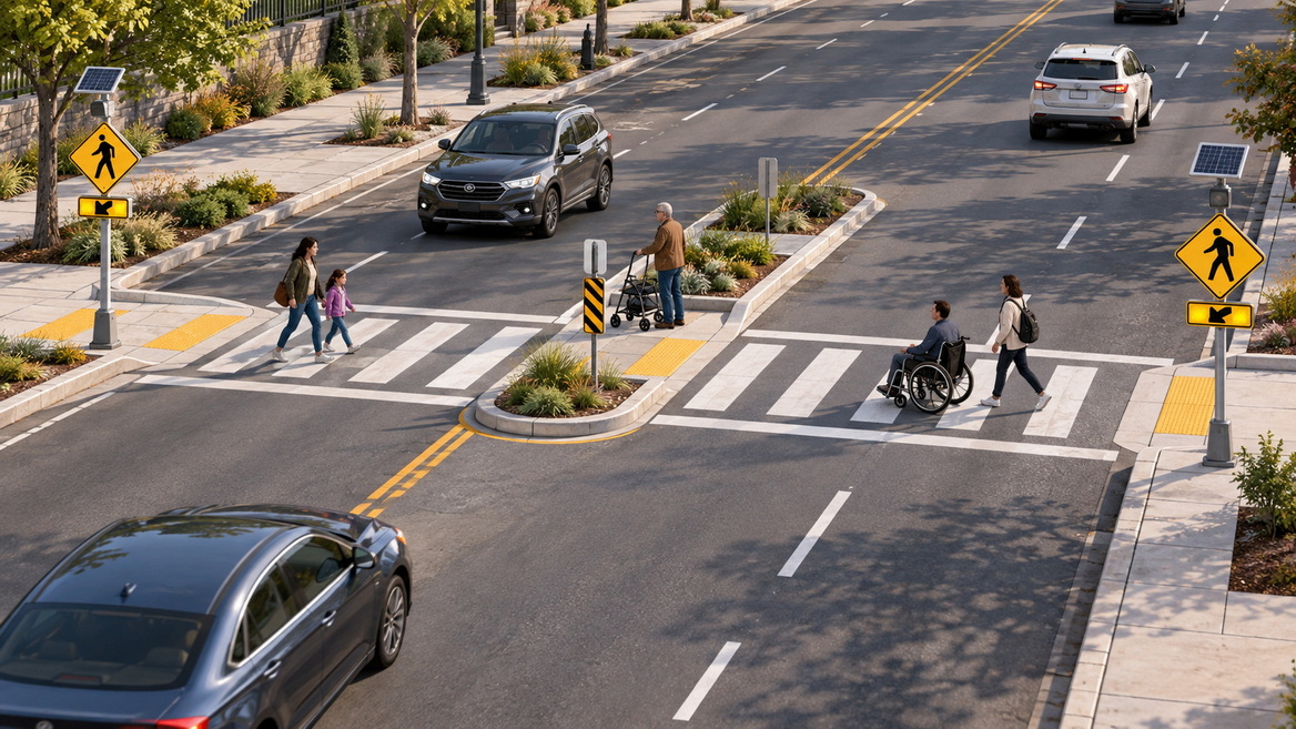 Multilane Crossing Safety Assessment
