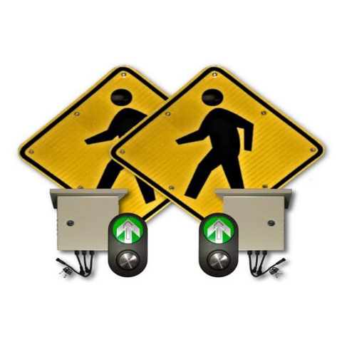 Led Flashing Crosswalk System