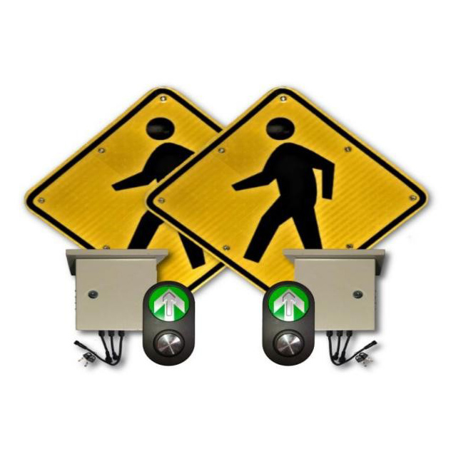 Led Flashing Crosswalk System