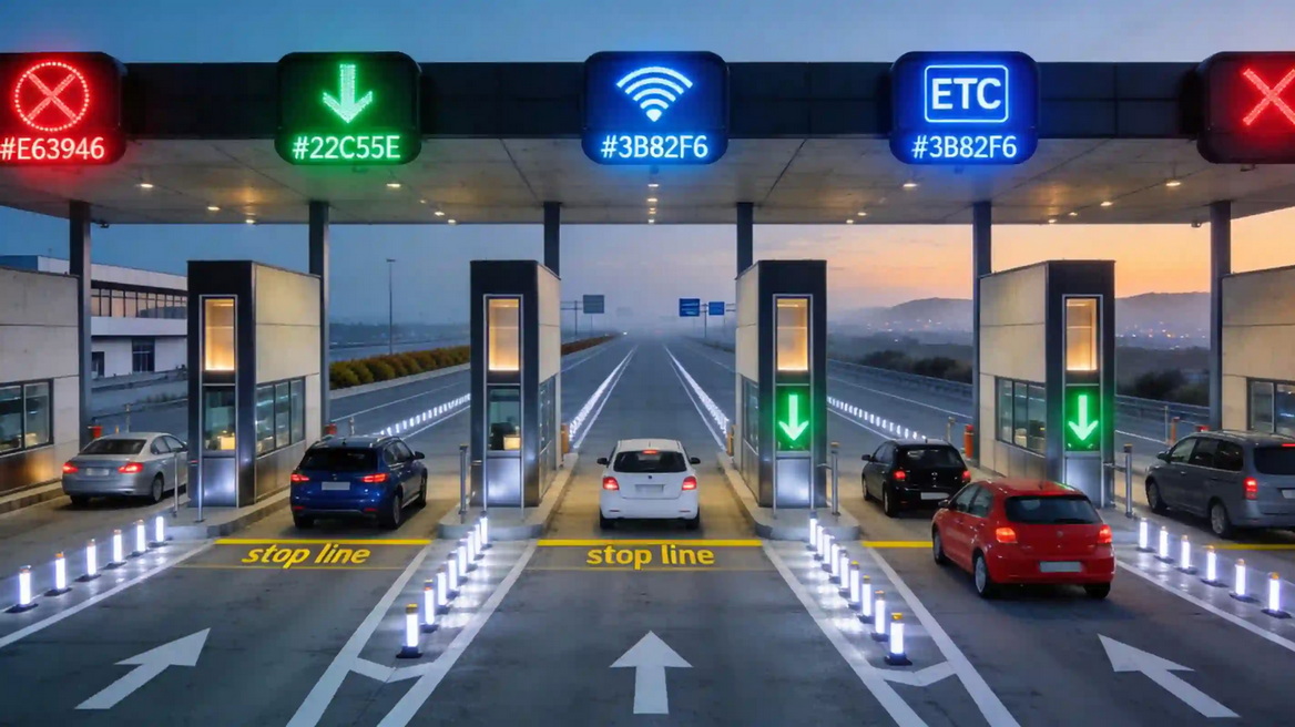 Parking Lot LED Guidance