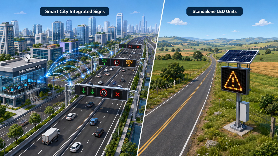 Smart City Signs Vs Standalone Units