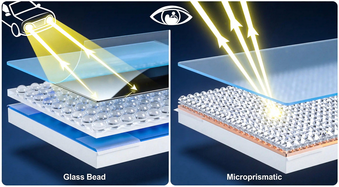 Reflective Sheeting Technology Comparison